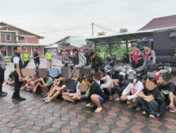Perang Sarung Berisi Batu, 28 Remaja di Kota Mojokerto Diamankan