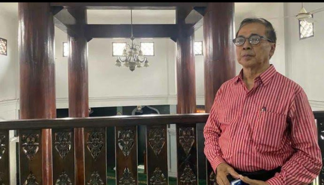 Achmad Arief, Ketua Dewan Pentakmiran Masjid Sekayu. (Ahmad/kabarterdepan.com) 