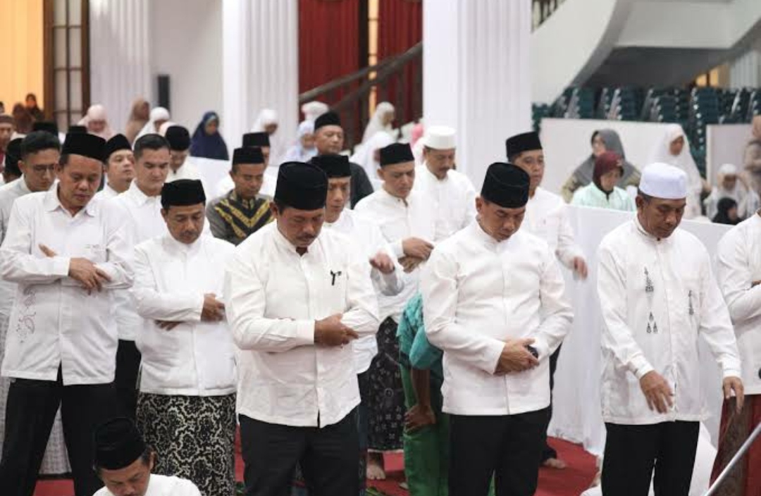 Tarawih keliling yang digelar Pemprov Jateng. (Humas Pemprov Jateng) 