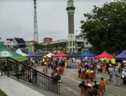 Serunya Berburu Takjil di Pasar Dadakan Depan Masjid Agung Kauman Semarang