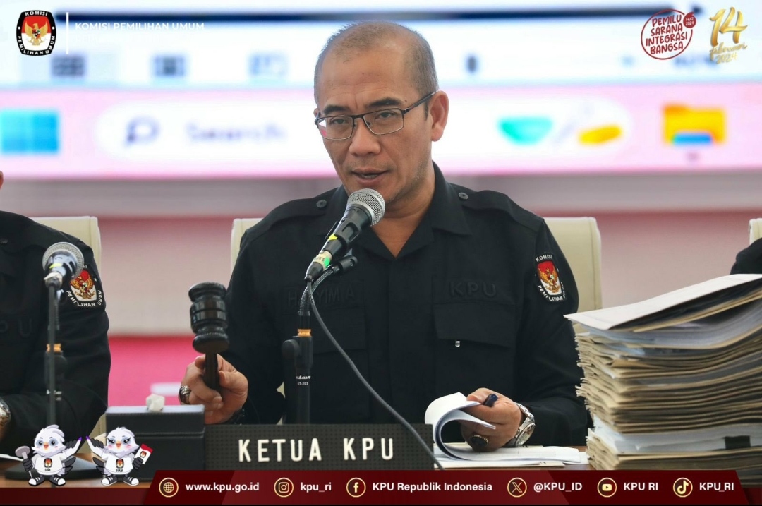 Ketua KPU RI, Hasyim Asy'ari. (X @KPU_ID) 
