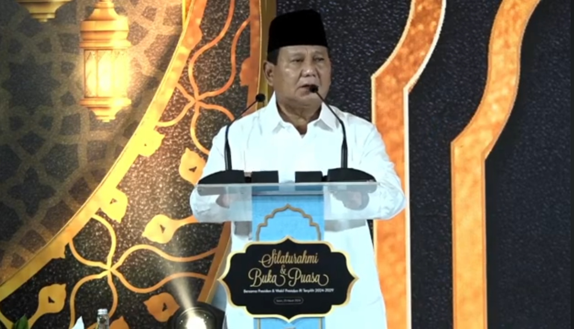 Presiden RI terpilih 2024-2029, Prabowo Subianto. (Tangkapan layar YouTube Prabowo Gibran)