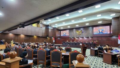 MK Gelar Sidang Perdana Pemilu 2024, ini Jadwalnya
