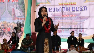 Ruwah Desa Puri Dimeriahkan dengan Tari Remo, Bupati Mojokerto: Bersih Diri dan Kirim Doa