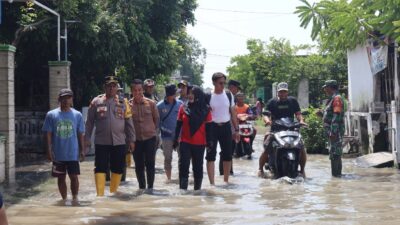 Kembali Tinjau Lokasi Banjir, Bupati Mojokerto: Progres Semakin Bagus