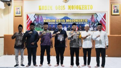 Pererat Silaturahmi, Pj Wali Kota Mojokerto Ajak Forkopimda Tarawih Berjemaah