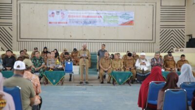 Bupati Asahan Serahkan Bantuan Beras Kepada 1.000 Duafa