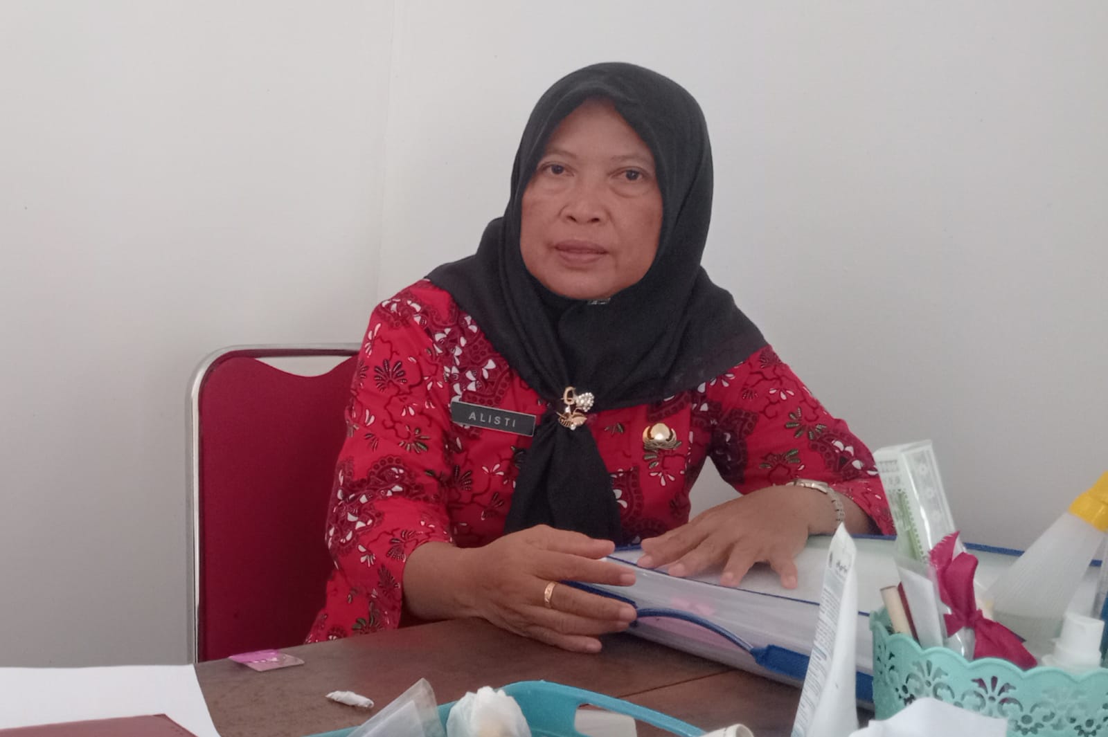 Alisti Dwi Puerwati, Penyuluh Sosial Ahli Muda Dinas Sosial Kabupaten Grobogan. (Masrikin/kabarterdepan.com) 