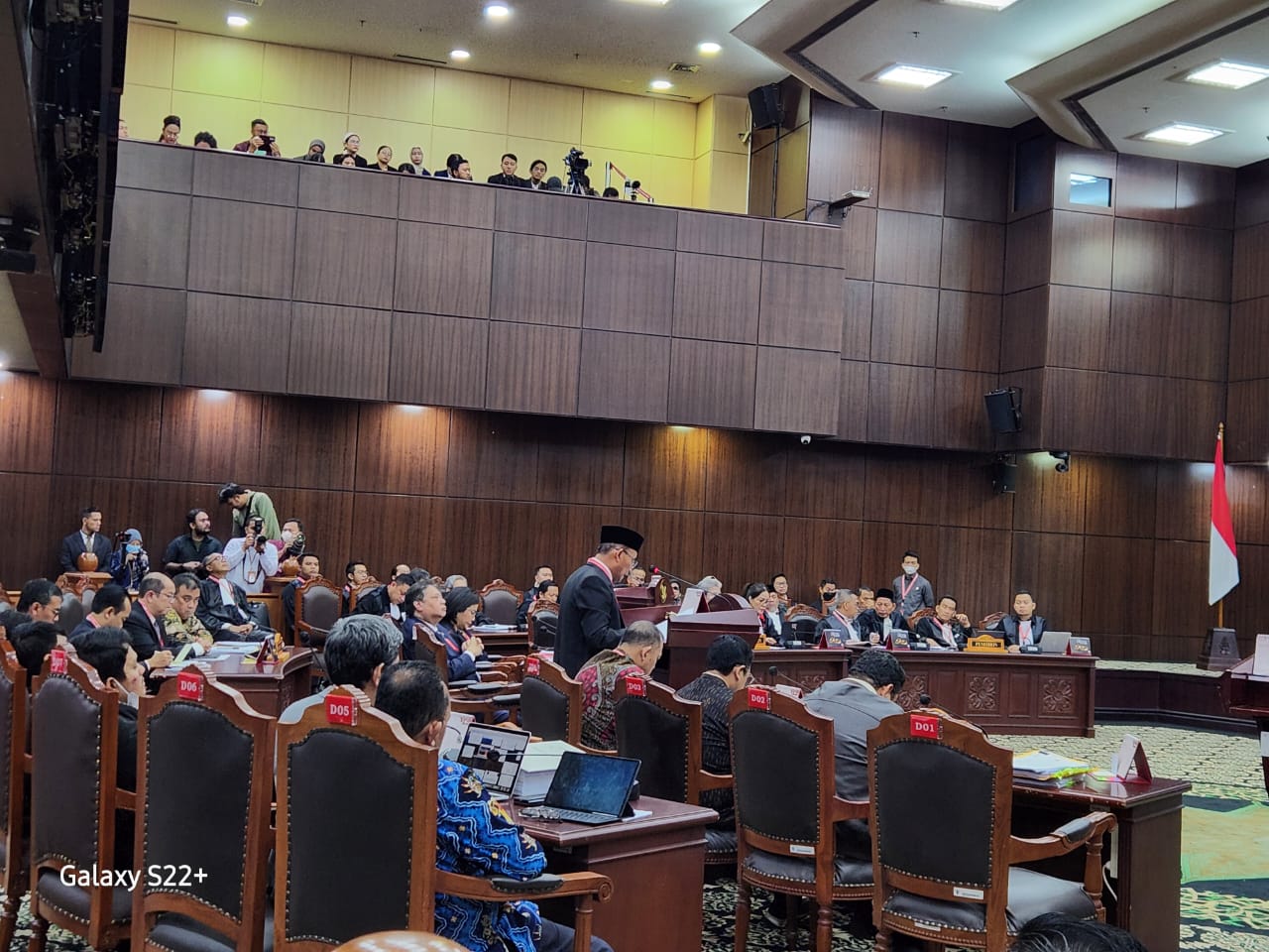 Menteri Koordinator Bidang Pembangunan Manusia dan Kebudayaan Republik Indonesia, Muhadjir Effendy penuhi panggilan MK (Fajri / Kabarterdepan.com)