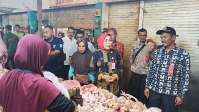Sidak Pasar, Bupati Grobogan Pastikan Stok Kebutuhan Pangan Aman