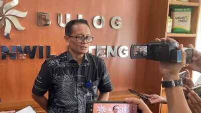 Sopran Kenedi, Pimpinan Wilayah Perum Bulog Jateng. (Ahmad/kabarterdepan.com)