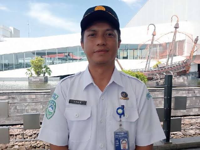 Yoga Sambodo, Kepala Stasiun meteorologi Ahmad Yani BMKG Semarang. (Ahmad/kabarterdepan.com) 