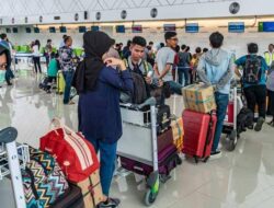 Ribuan Pemudik Tinggalkan Semarang via Bandara Ahmad Yani