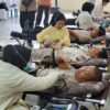 Gerak Cepat Kapolres Mojokerto Beserta Anggota Laksanakan Donor Darah saat Stok Darah PMI Menipis