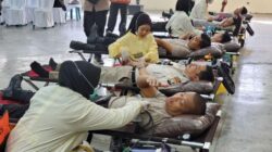 Gerak Cepat Kapolres Mojokerto Beserta Anggota Laksanakan Donor Darah saat Stok Darah PMI Menipis
