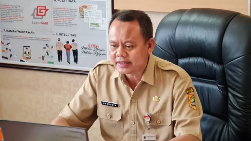Haerudin, kepala bidang Kesbangpol Provinsi Jawa Tengah. (Ahmad/kabarterdepan.com)