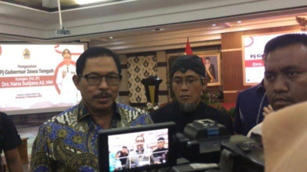 Nana Sudjana, Pj Gubernur Jawa Tengah. (Ahmad/kabarterdepan.com). 