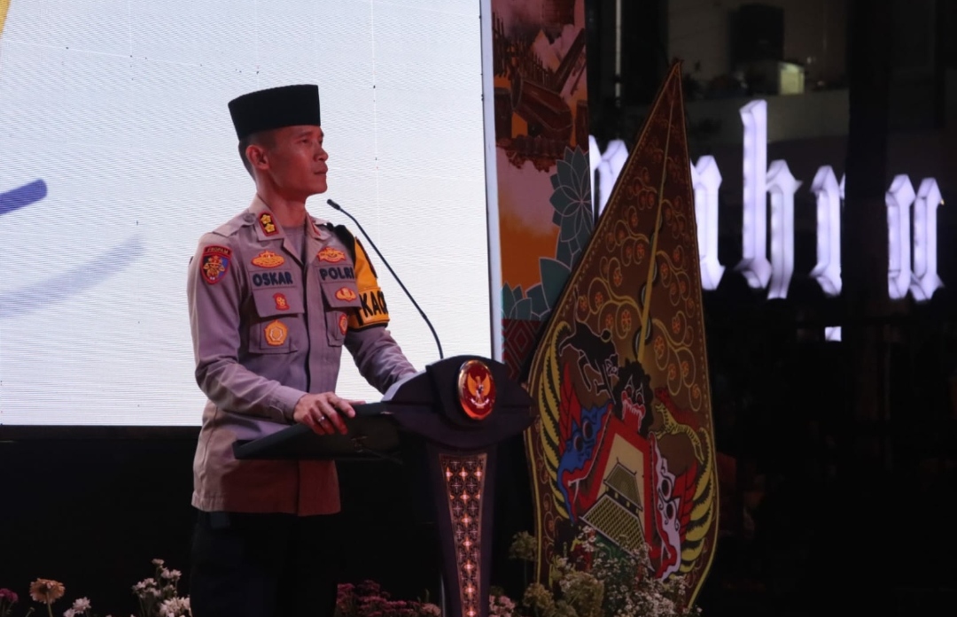 Kapolres Batu AKBP Oskar Syamsuddin saat membuka Festival Patrol Kapolda Cup Tahun 2024. (Yan/kabarterdepan.com) 
