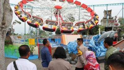 Pastikan Lokasi Wisata Aman Jelang Libur Lebaran, Kapolres Batu Gelar Patroli