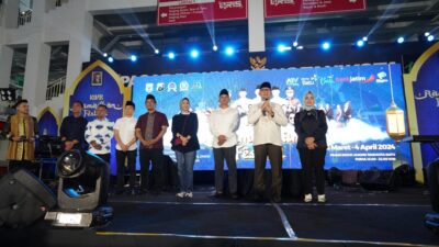 Pj Wali Kota Batu dalam penutupan KWB Festival Ramadan 2024. (Yan/kabarterdepan.com)