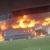 Kronologi Bus Pahala Kencana Ludes Terbakar di Tol Jombang-Mojokerto