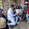 Pj Wali Kota Mojokerto dan Jajaran Pemkot Blusukan Salurkan Bantuan Berantas Stunting