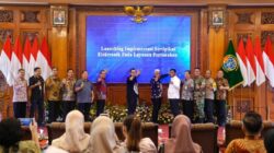 Cegah Mafia Tanah, Pemkot Bersama Kantor Pertanahan Kota Mojokerto Launching Implementasi Sertipikat Elektronik