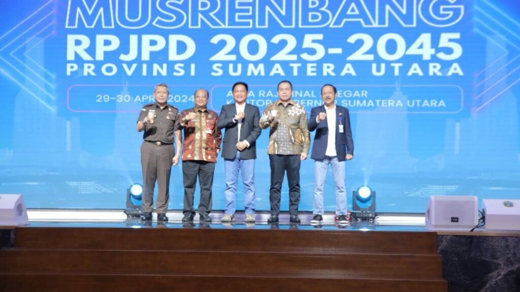 Musrenbang RPJMD 2025-2045 Sumatera Utara. (Adha/kabarterdepan.com)