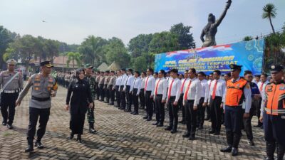 Polres Mojokerto Siagakan Personel Gabungan dalam Perayaan Hari Raya Idul Fitri 1445 Hijriah