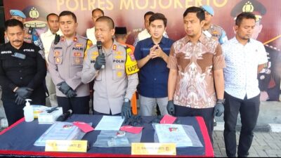 Korupsi Dana Desa, Kepala Desa Sampangagung Kutorejo Ditangkap Polres Mojokerto