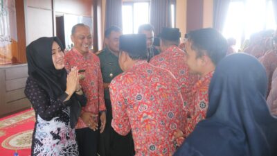 Sambung Silaturahmi di Bulan Fitri, Bupati Mojokerto Halal Bihalal di Bangsal dan Trawas