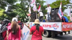 Ratusan Buruh Demo di Semarang, Singgung UU Cipta Kerja