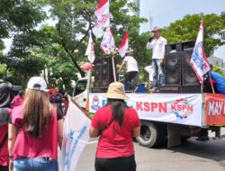 Ratusan Buruh Demo di Semarang, Singgung UU Cipta Kerja