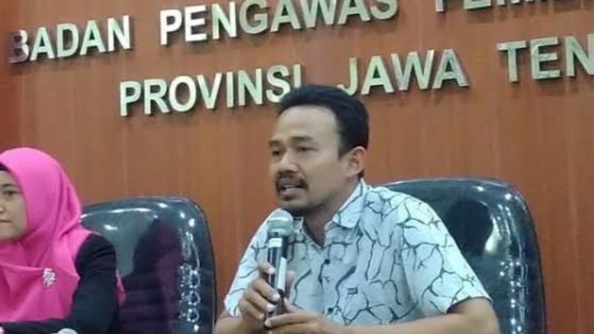 Rofiuddin, koordinator divisi SDM dan organisasi Bawaslu Jateng. (Ahmad/kabarterdepan.com) 