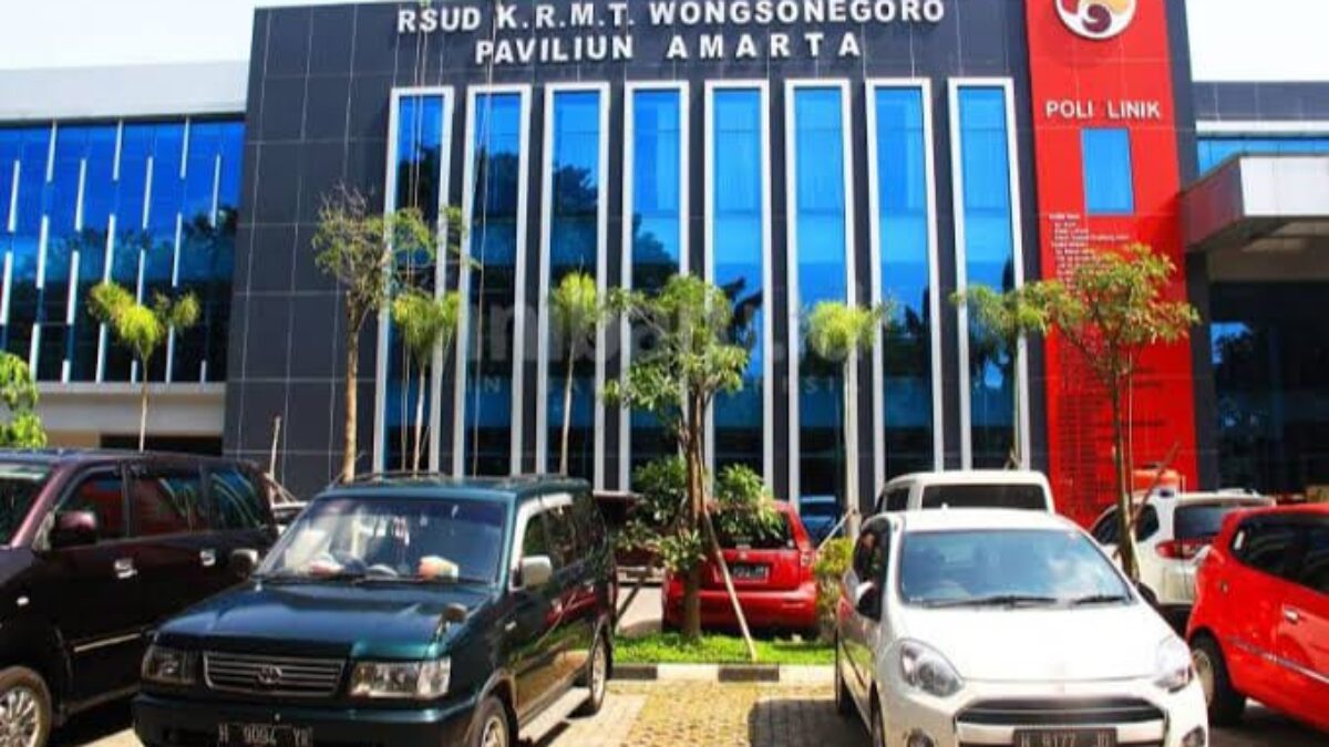 RSUD KRMT Wongsonegoro Semarang. (Ahmad/kabarterdepan.com) 