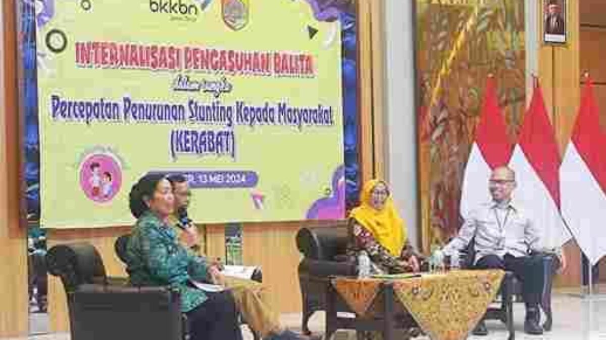IMG 20240514 WA0028 1 Sosialisasi internalisasi pengasuhan balita untuk penurunan stunting di Jember. (Lana/kabarterdepan.com)