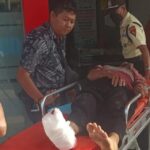 Kondisi korban saat dilarikan ke rumah sakit (Andy / Kabarterdepan.com)