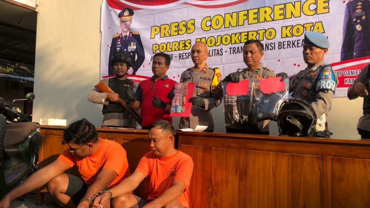 Pengakuan 2 Maling Motor di Mojokerto yang Tertangkap, Sempat Bingung dan Takut Dimassa