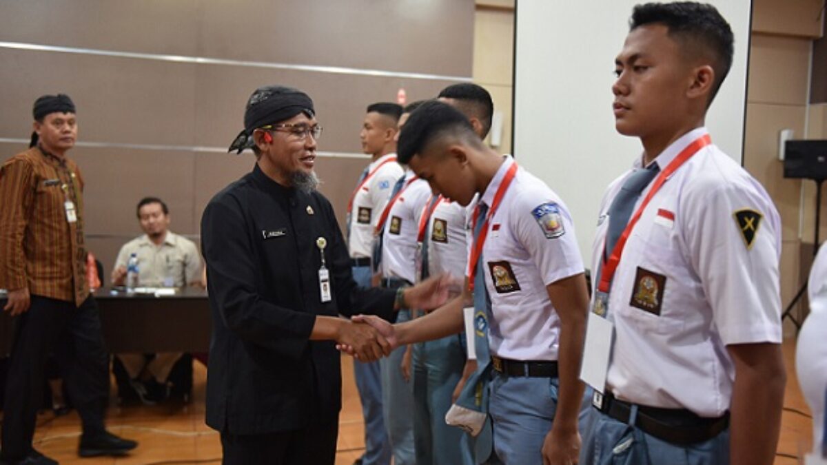 Sumarno, mengalami pelajar yang lolos mewakili Jateng sebagai Paskibraka di Jakarta. (Ahmad/kabarterdepan.com)