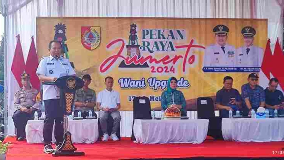 Pembukaan Pekan Raya Jimerto, Jember. (Lana/kabarterdepan.com) 