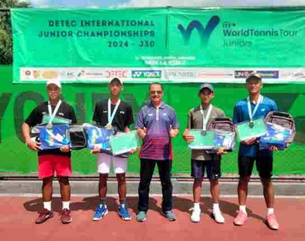Indonesia Sukses Juara Ganda Putra dan Tunggal Putri Detec International Junior U18