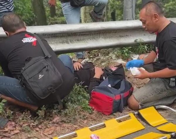 3 Pemotor di Mojokerto Terluka setelah Alami Rem Blong saat Melewati Turunan Cangar Pacet
