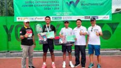 Petenis Indonesia Aldito Ramadhani Sukses Merebut Gelar Tunggal Putra Detec International Junior U18