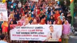 Ribuan Masyarakat Sragen Deklarasikan Dukung Kapolda Jateng Ahmad Luthfi Maju sebagai Gubernur Jateng