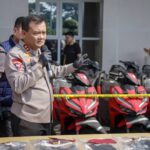 Kasus Penadahan Sepeda Motor Trans Nasional Diungkap Polda Jateng