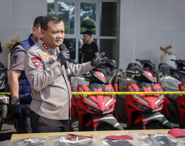 Kasus Penadahan Sepeda Motor Trans Nasional Diungkap Polda Jateng