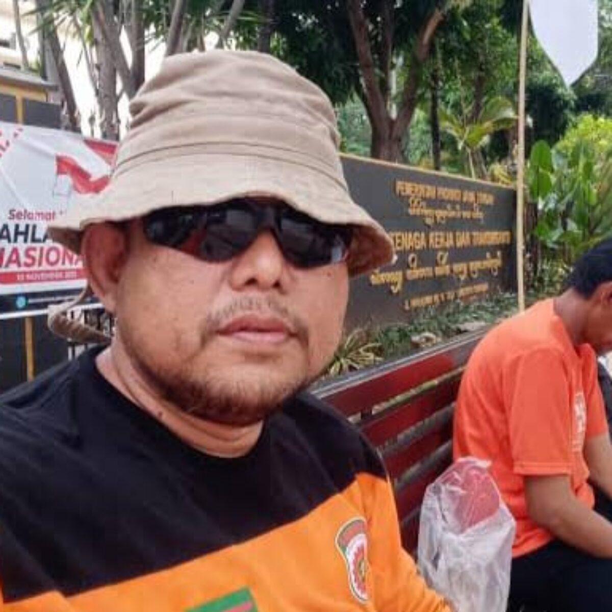 Ahmad Zainudin, Wakil Ketua KSPI Jateng. (Ahmad/kabarterdepan.com) 