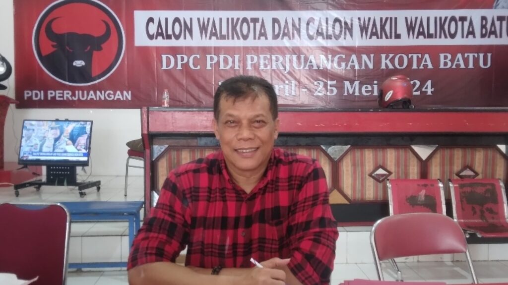 Khamim Thobari, anggota Tim 9 PDIP Kota Batu. (Yan/kabarterdepan.com