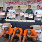 3 Pengedar Narkoba Diringkus Polres Mojokerto Kota, Barang Bukti Senilai Rp 3 Miliar