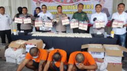 3 Pengedar Narkoba Diringkus Polres Mojokerto Kota, Barang Bukti Senilai Rp 3 Miliar